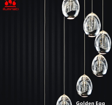 GOLDEN EGG PENDANT 1A CH